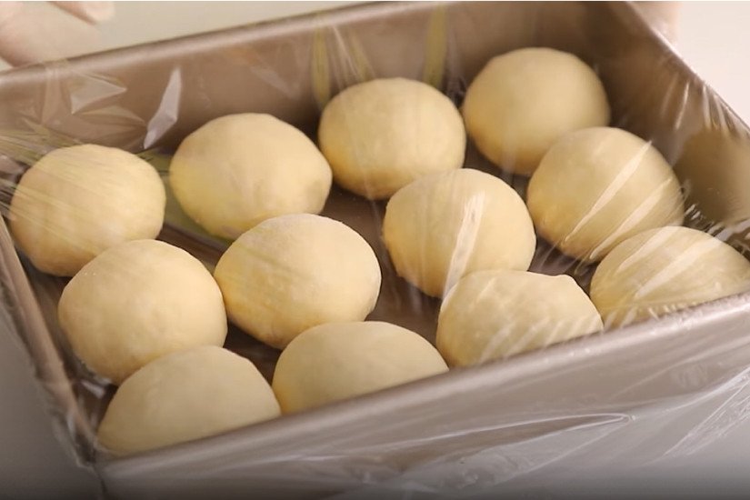 Ủ bột bánh mì Hokkaido lần 2