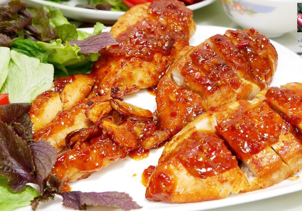 Ức gà chiên nước mắm đậm đà
