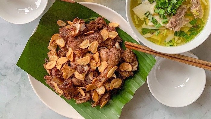 Vịt cháy tỏi nướng nồi chiên không dầu mềm ngon, đẹp mắt
