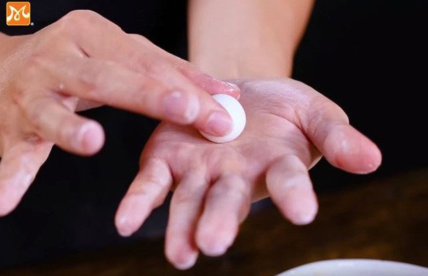 Vo viên trân châu dừa dẻo thơm