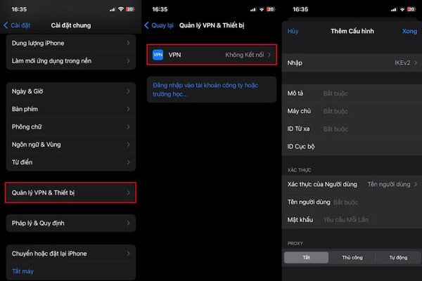 VPN trên iPhone là gì