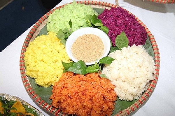 Ý nghĩa xôi ngũ sắc