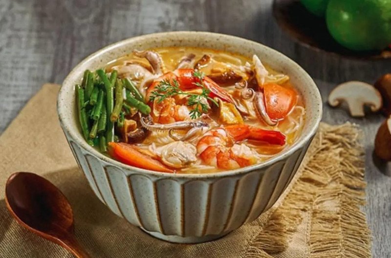 1 bát bún hải sản chứa bao nhiêu calo