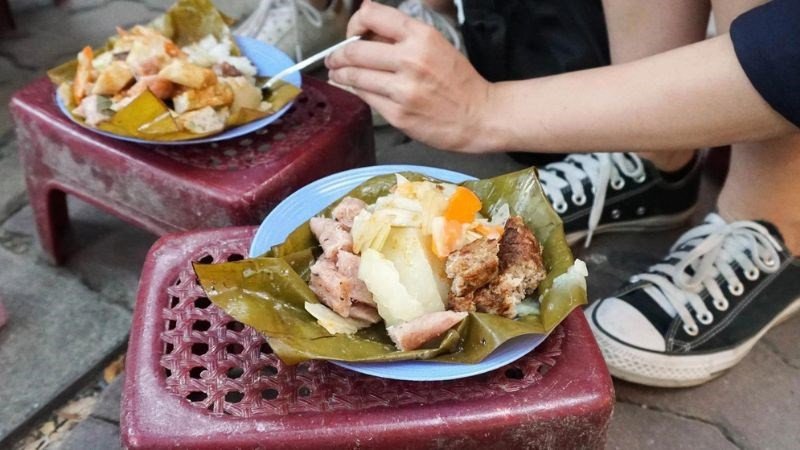 Ăn bánh giò nhân thịt có béo không
