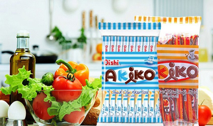 Ăn bánh que Akiko đúng cách để không ảnh hưởng đến cân nặng