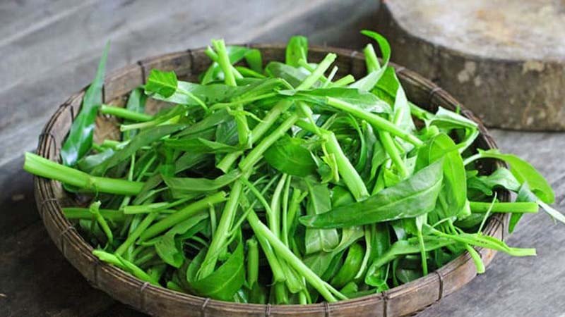 Ăn rau muống giúp giảm cân tự nhiên