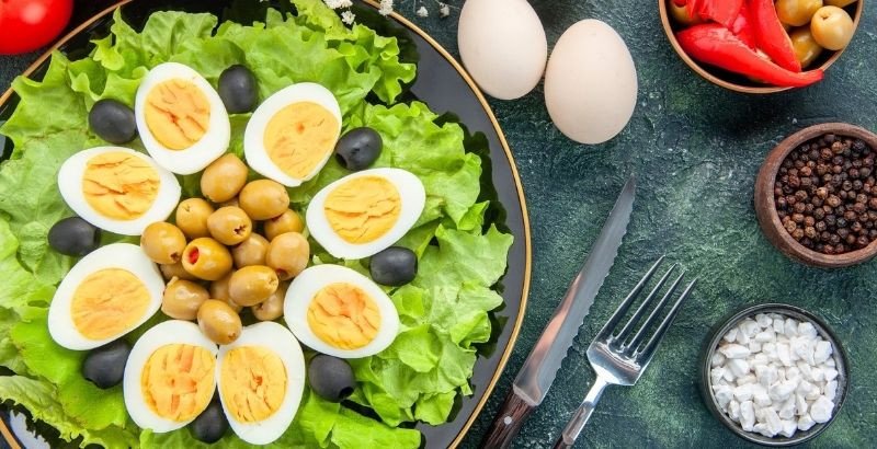 an trung ga luoc co giam can khong, mẹo ăn trứng gà giảm cân