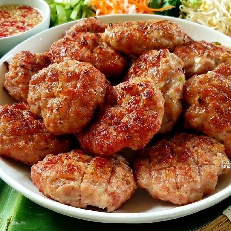 BÆ°á»›c 4 NÆ°á»›ng thá»‹t Thá»‹t viên nÆ°á»›ng
