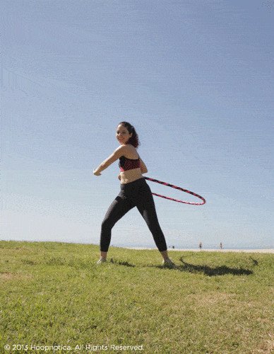 Bài tập lắc vòng kiểu ninja