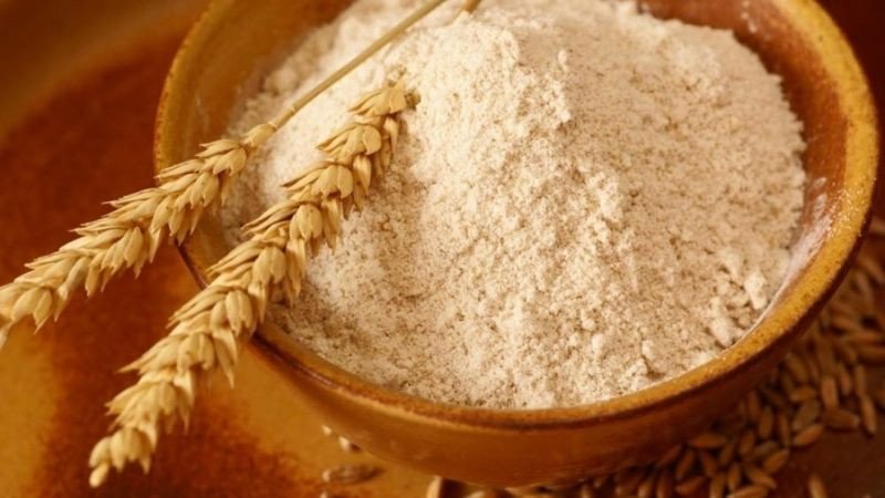 Bảng thành phần dinh dưỡng chi tiết có trong 100g bột mì nguyên chất