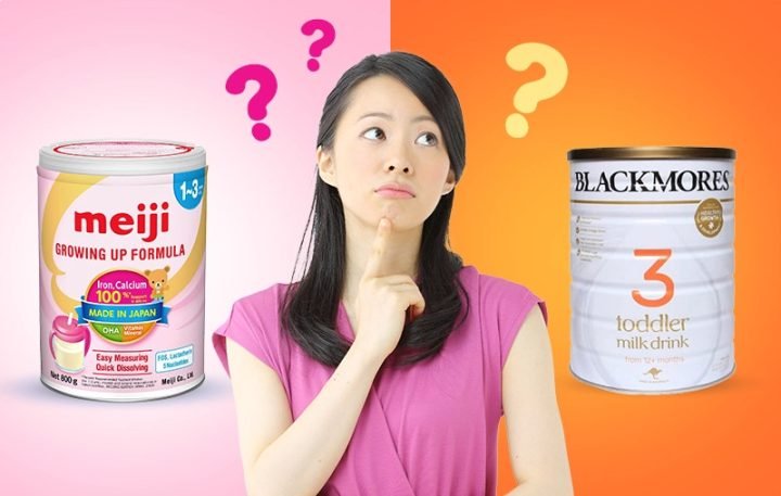 Bảng thông tin dinh dưỡng hoặc hình ảnh sữa Meiji giúp cha mẹ tìm hiểu 100ml sữa Meiji bao nhiêu calo