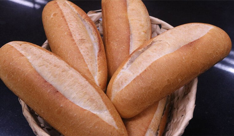 Bảng ước tính năng lượng trong các loại bánh mì phổ biến
