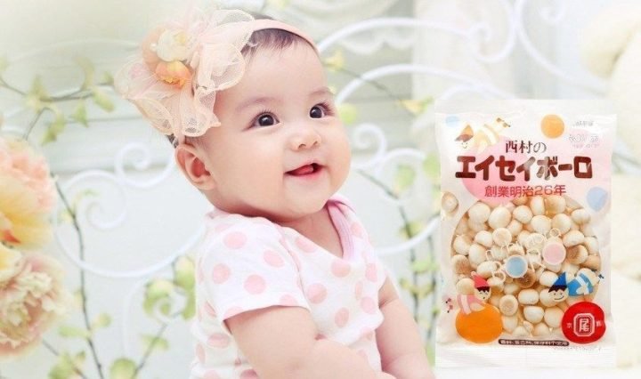 Bánh ăn dặm cho bé 6 tháng vị tự nhiên, bổ sung dưỡng chất