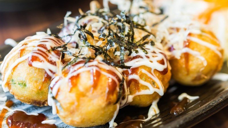 Bánh bạch tuộc Takoyaki chuẩn vị Nhật