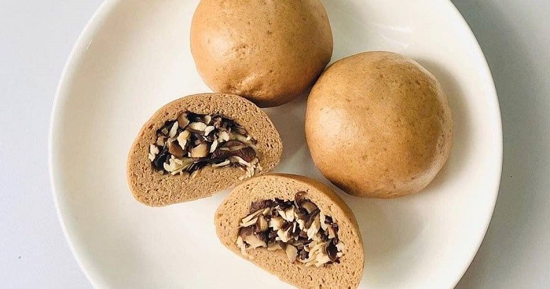 bánh bao nguyên cám cho người ăn kiêng