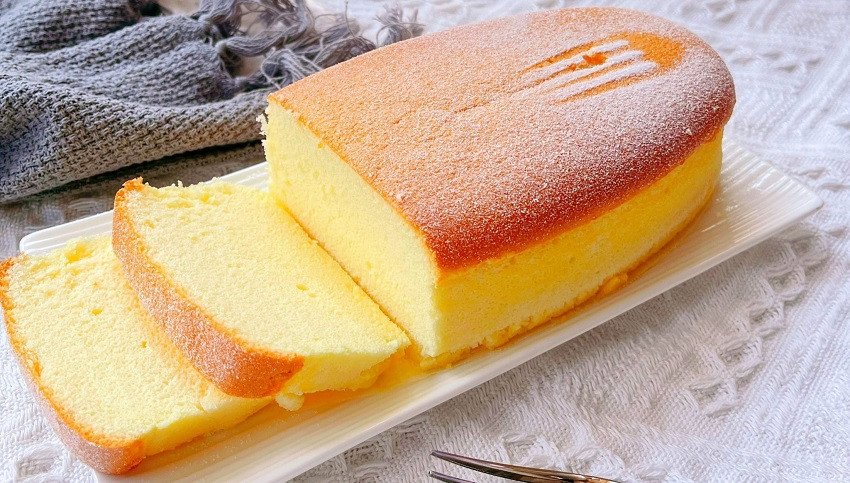 Bánh bông lan chuối sữa chua thơm lừng