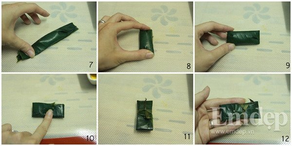 Bánh bột lọc sau khi hấp chín