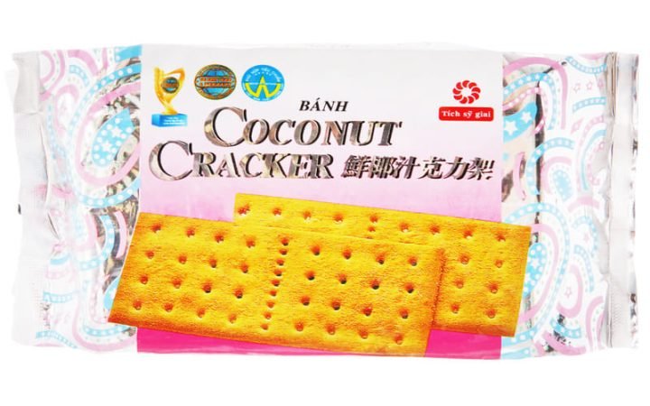 Bánh Cracker Bao Nhiêu Calo? Giải Mã Ảnh Hưởng Tới Sức Khỏe Bánh cracker dừa