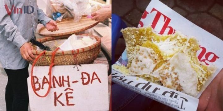 Bánh đa kê giòn rụm với nhân kê và đậu xanh bùi béo