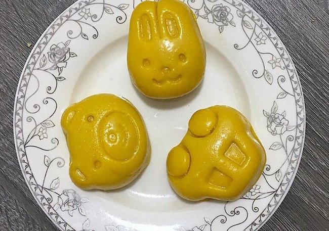 Bánh đậu lăng đỏ rau củ thơm ngon cho bé