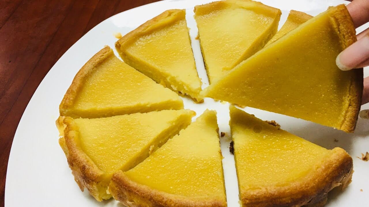 Bánh đậu xanh nướng homemade cho bé ăn dặm