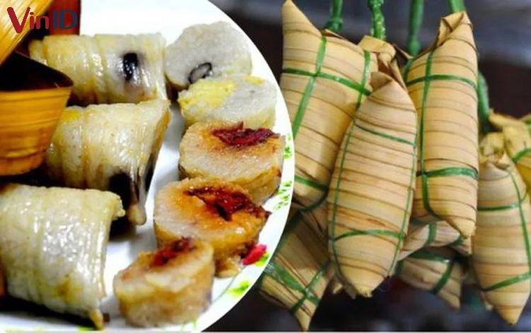 Bánh dừa lá xanh tươi, sẵn sàng để thưởng thức và phân tích calo