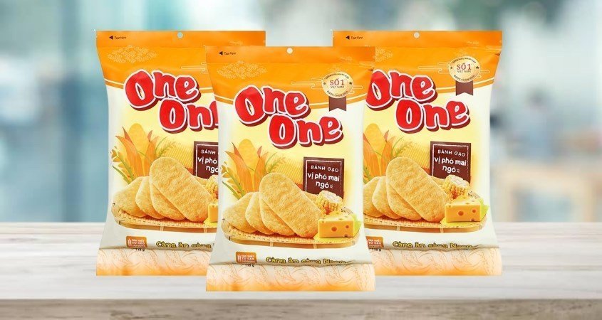 Bánh gạo One One có làm tăng cân không