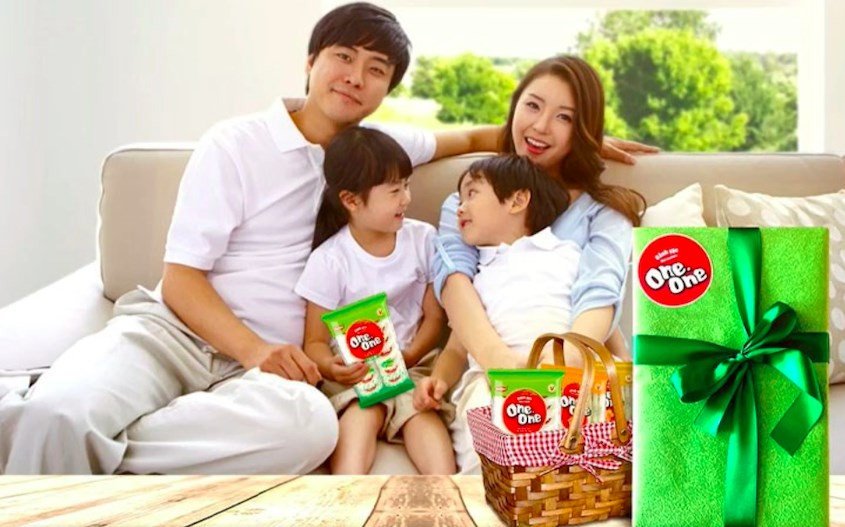 Bánh gạo One One phù hợp với mọi lứa tuổi, từ trẻ em đến người lớn