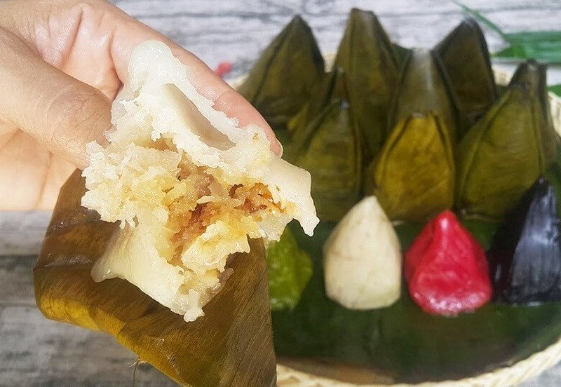 Bánh ít nhân đậu xanh thơm béo bùi, chuẩn vị