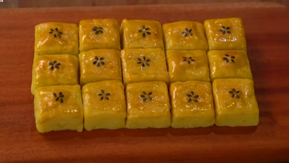 Bánh khoai lang nướng thơm ngon