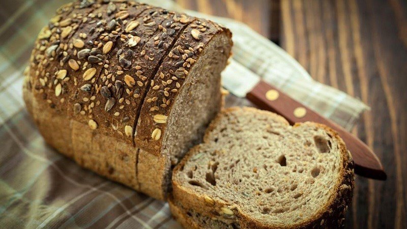 Bánh mì hạt lanh giàu Selen và Mangan