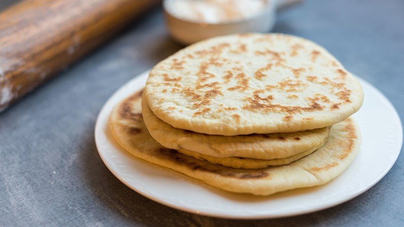 Bánh mì Pita với ít calo và giàu chất xơ