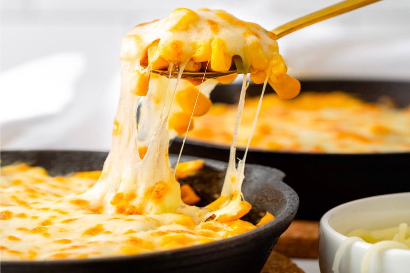 Bánh ngô nướng phô mai béo ngậy