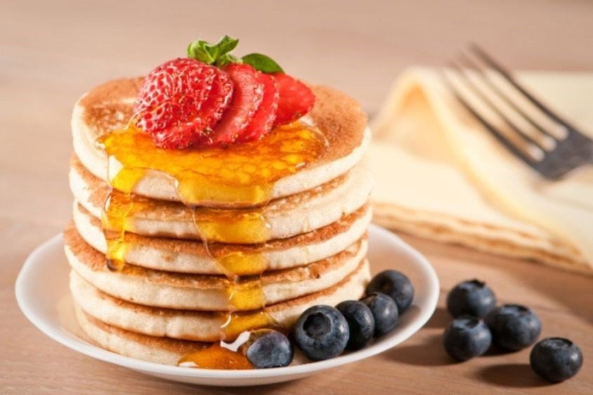 Bánh pancake cho bé ăn dặm