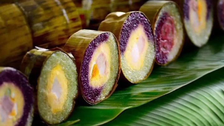 Bánh tét truyền thống, món ăn không thể thiếu dịp Tết