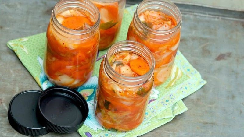Bảo quản kim chi lạnh và đúng cách để tránh nhiễm khuẩn