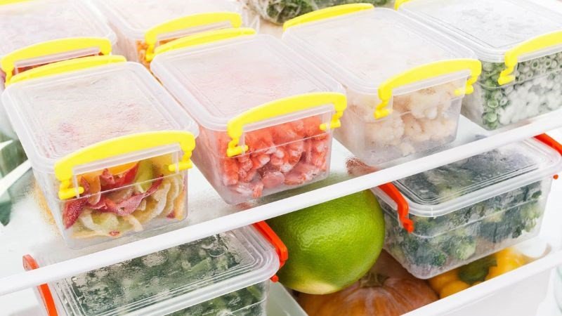 Bảo quản xúc xích ăn liền trong tủ lạnh để giữ độ tươi ngon