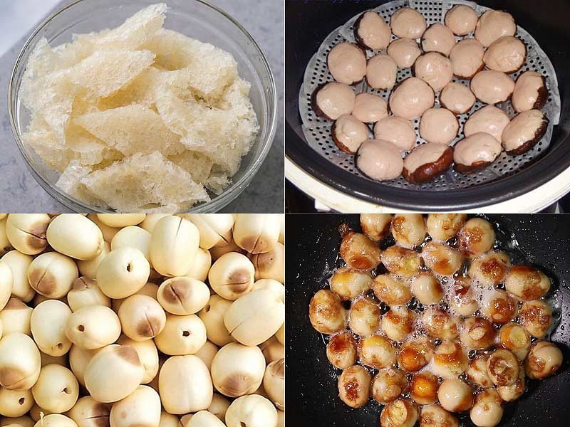 Bát canh bóng hạt sen thơm ngon và bổ dưỡng