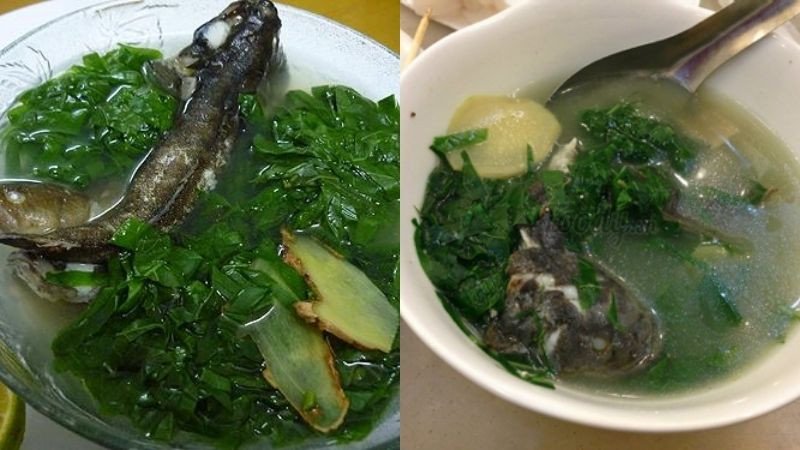 Bát canh cá bớp lá lốt hoàn chỉnh hấp dẫn, bổ dưỡng