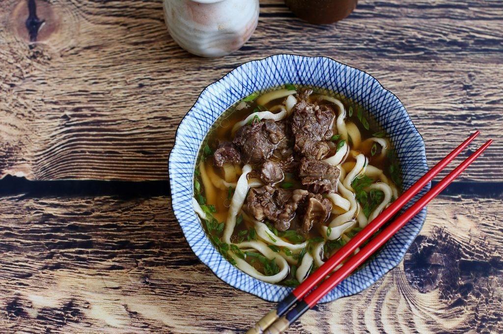 Bát mì bò Đài Loan đã hoàn thành