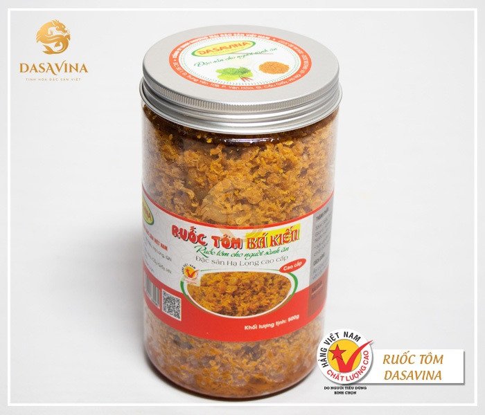 Bát ruốc tôm thịt thành phẩm, chuẩn vị, giàu dinh dưỡng cho bữa cơm gia đình