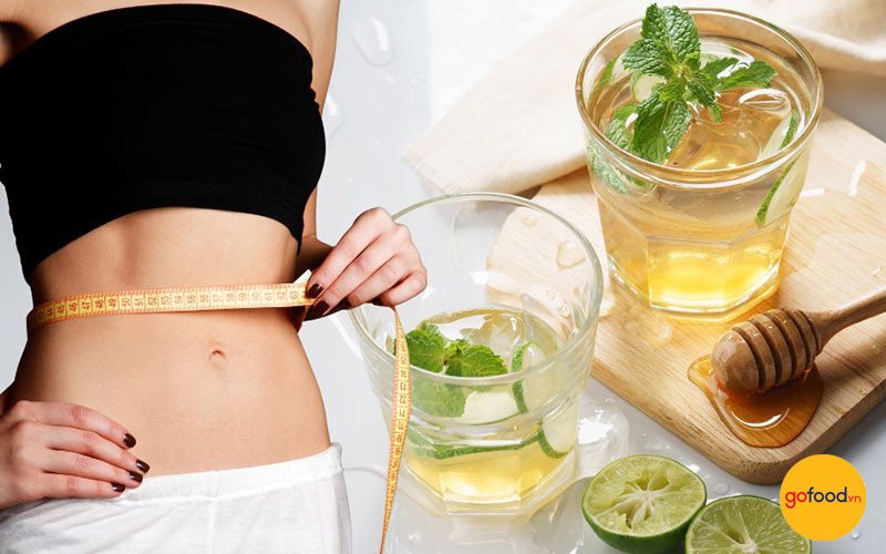 Bí quyết giảm mỡ bụng với trà chanh mật ong