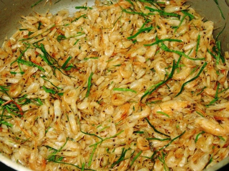 Bí quyết làm tép khô xào ngon