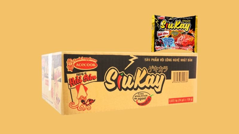 Biểu tượng câu hỏi thường gặp về mì siu cay