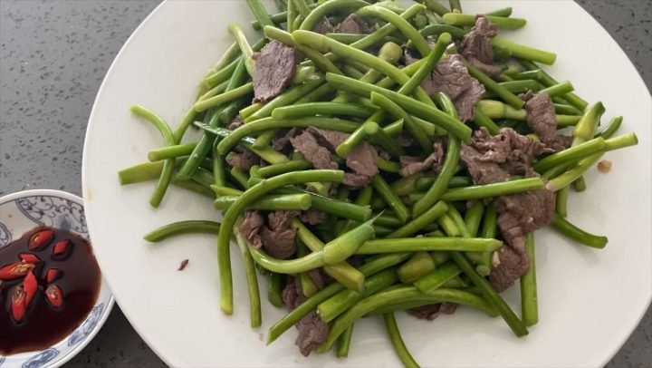 Bó ngồng tỏi tươi ngon