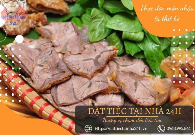 Bò tơ củ chi hấp cuốn bánh tráng - món đặc sản cho thực đơn đám giỗ