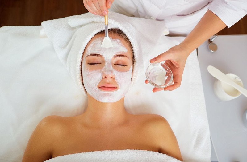 Bột bình tinh làm mặt nạ dưỡng da