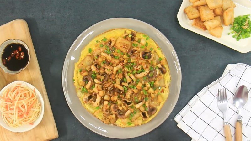 Bột chiên bạch tuộc giòn ngon, bùi béo