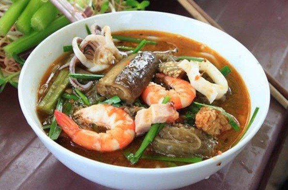 Bún mắm miền Tây thơm ngon