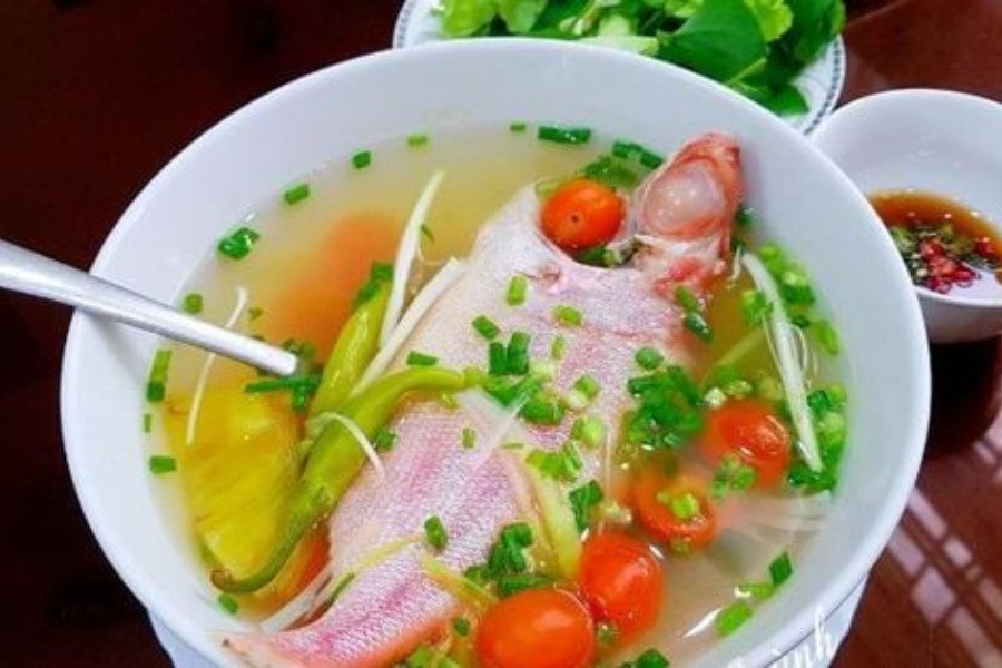 Cá bã trầu nấu canh chua thanh mát, bổ dưỡng